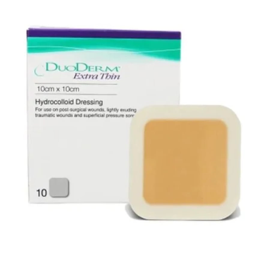 DUODERM X THIN DRS 10 * 10 سم صندوق / 10 قطع