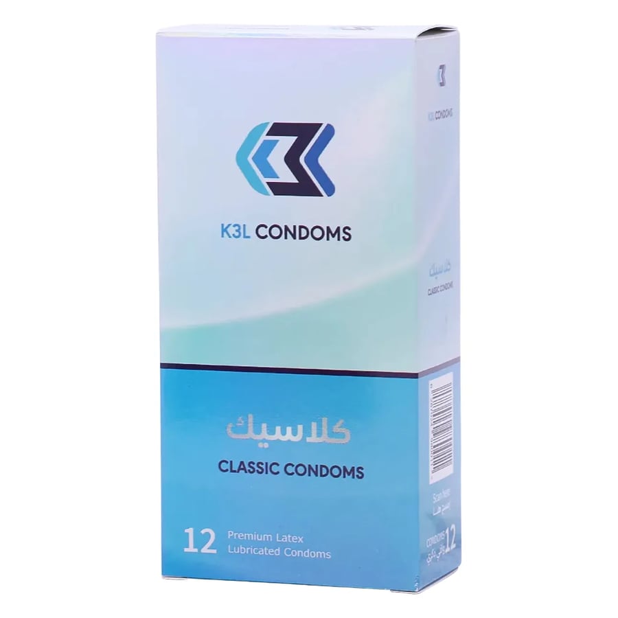 KL3 كلاسيك واقي ذكري 12 قطعة