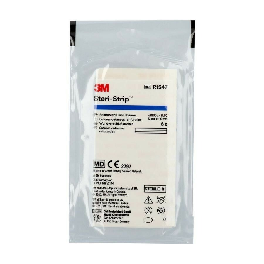 شريط 3M Steri 12 مم × 100 مم R1547