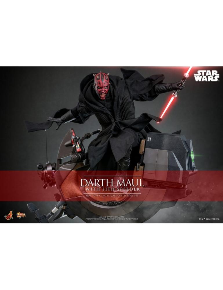 Darth Maul with Sith Speeder – Deluxe Versionدارث مول ستار وورز ‏Hot Toys