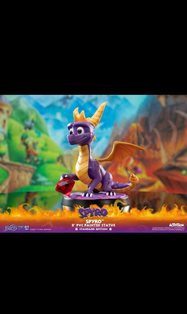 سبايرو - Spyro – 8” PVC Painted Statue ‏First 4 Figures (F4F)