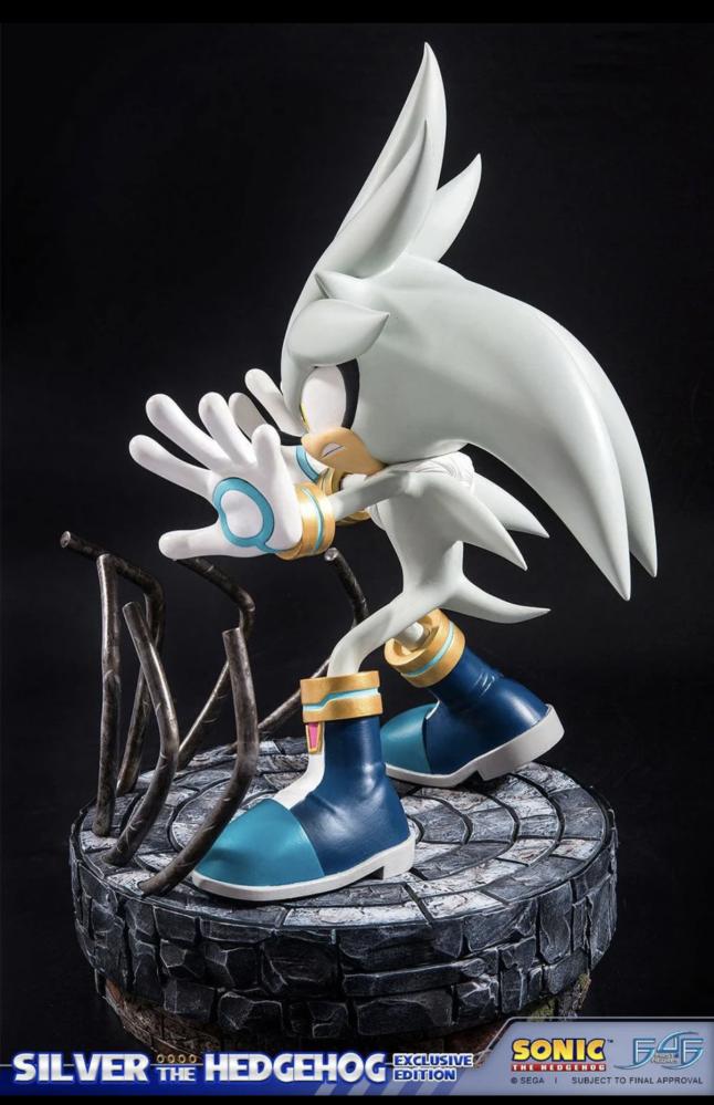 Silver Sonic - Silver the Hedgehog – Modern numbered edition with certification of authenticity