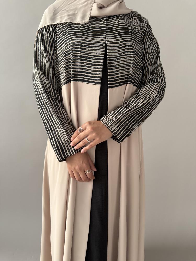 A4 Striped Beige