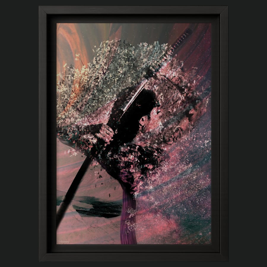 لوحة Falling Like Sakura