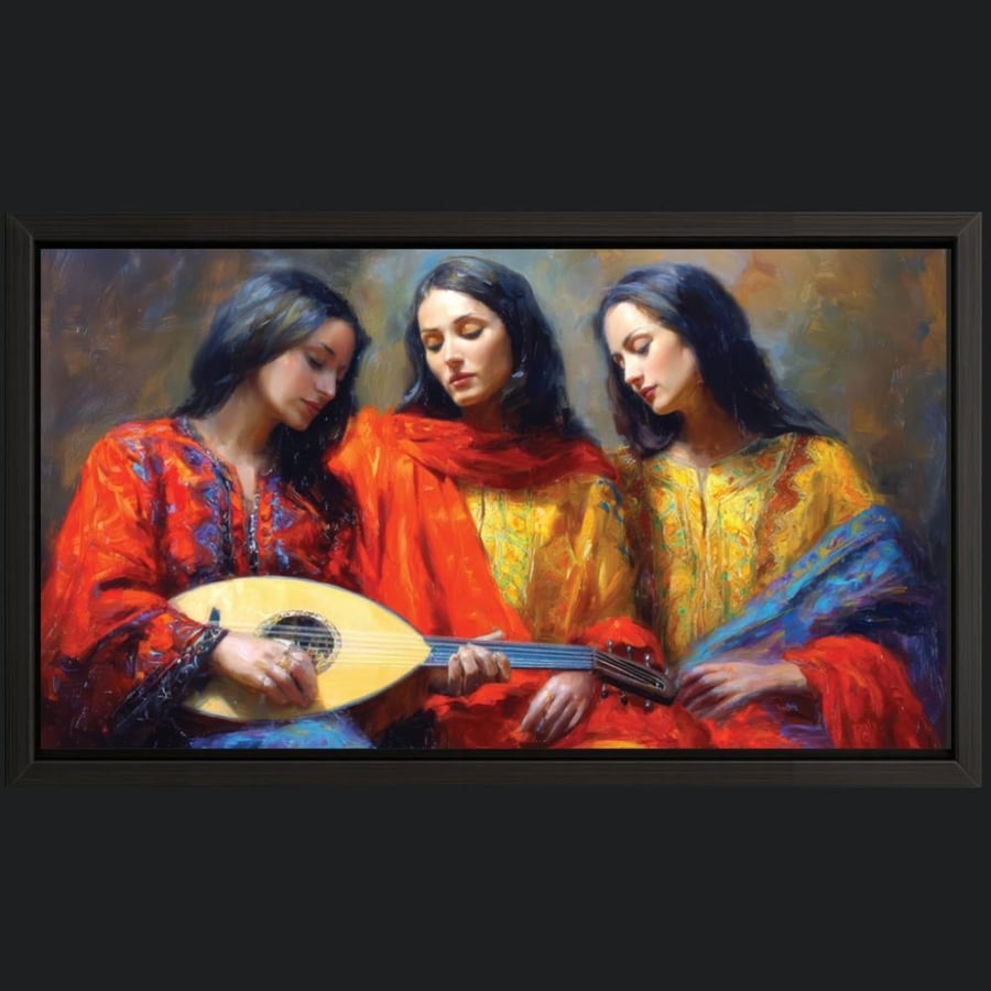 لوحة Three in Rhythm