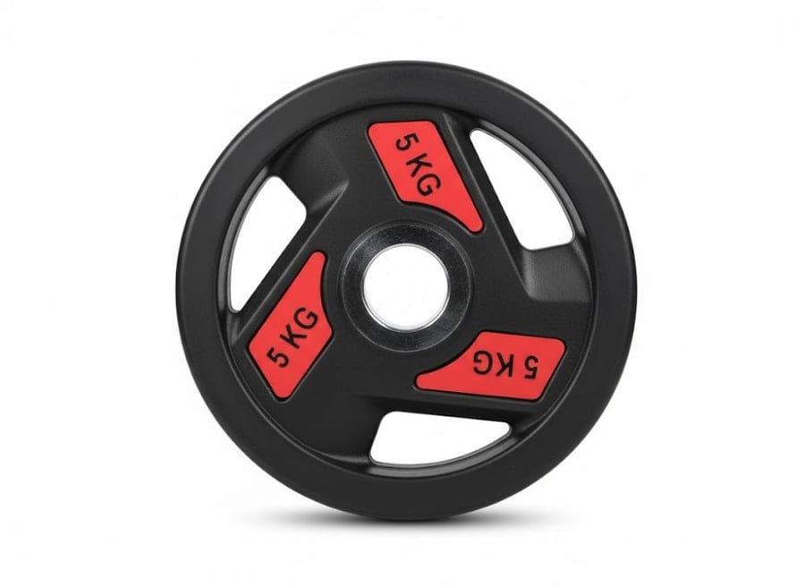 Olympic-sized weight plates 5 cm - 2.5 - 5 - 10 - 15 - 20 kg