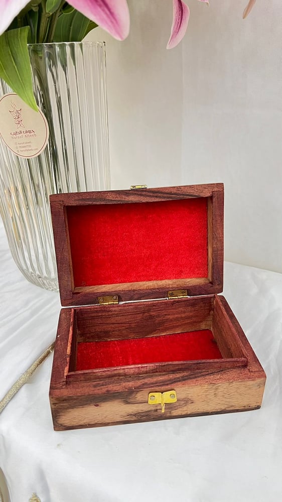 Wooden box engraving