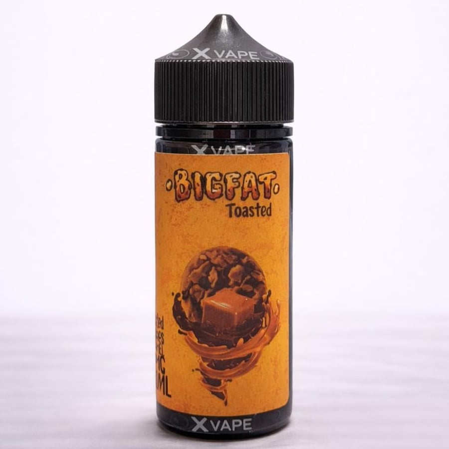 نكهة BIGFAT كوكيز كراميل 100مل - BIGFAT toasted caramel cookies 100ML