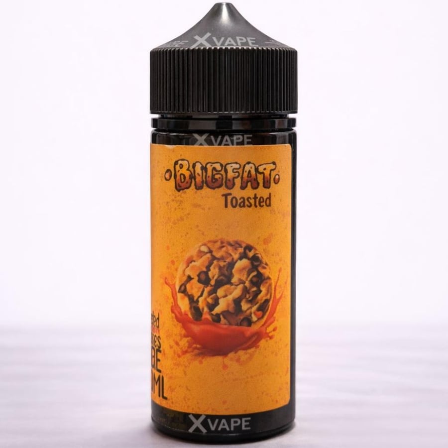 نكهة BIGFAT كوكيز فراولة 100مل - BIGFAT toasted strawberry cookies 100ML
