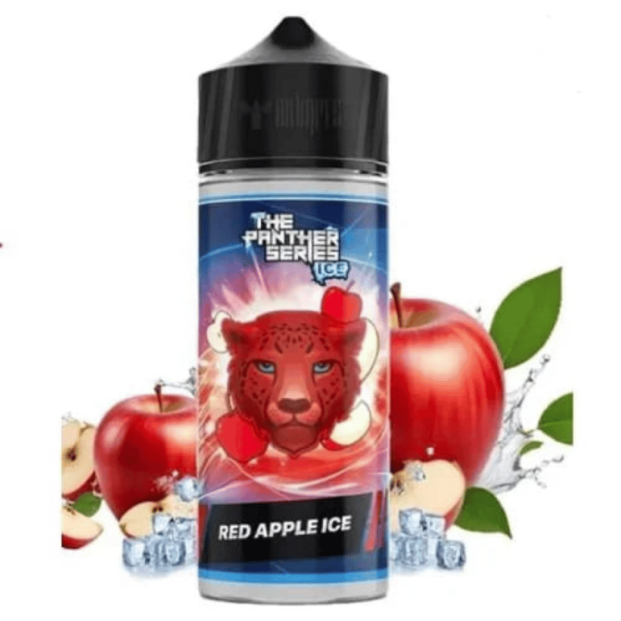 نكهة دكتور فيب بنك بانثر تفاح أحمر 120 مل ايس - PINK PANTHER SERIES RED APPLE ICE 120ML