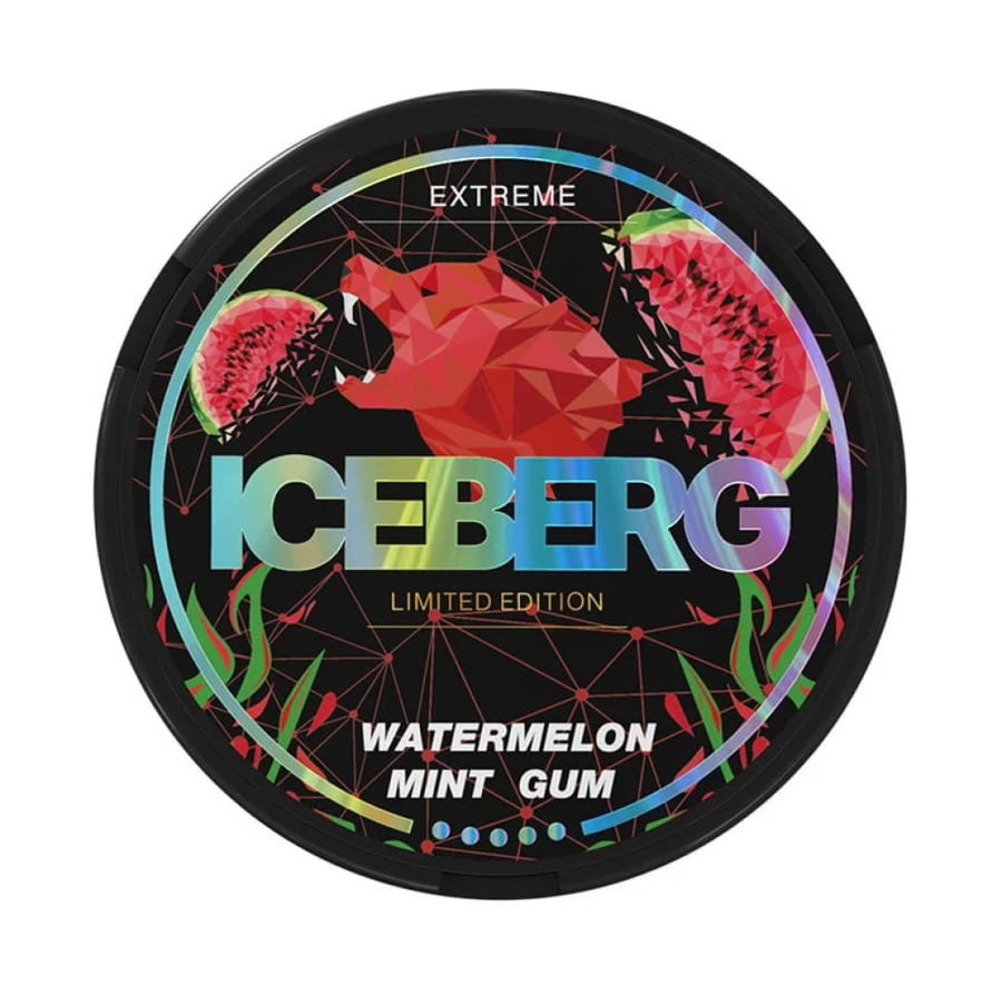 اظرف نيكوتين ايس بيرج علكة نعناع بطيخ - ICEBERG