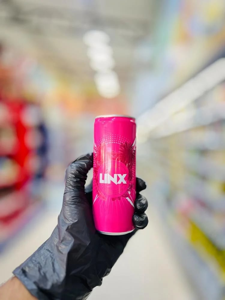 Strawberry energy drink Linx - روشن سويت