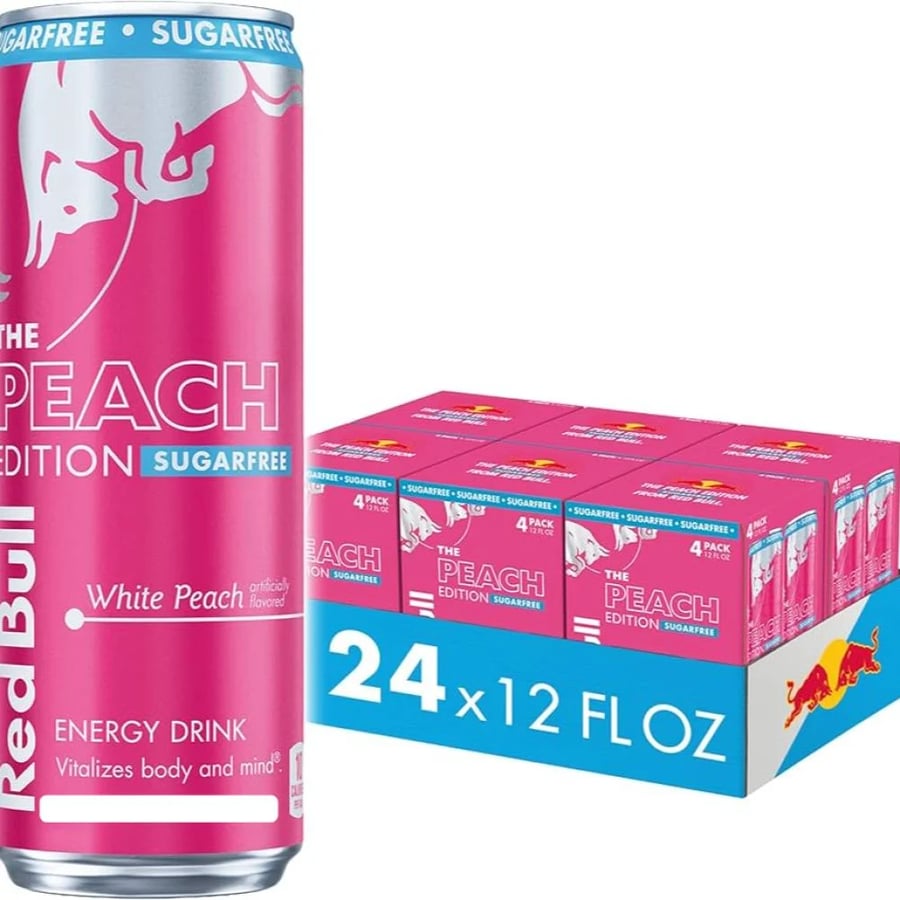 White Peach Red Bull 250ml - روشن شويت