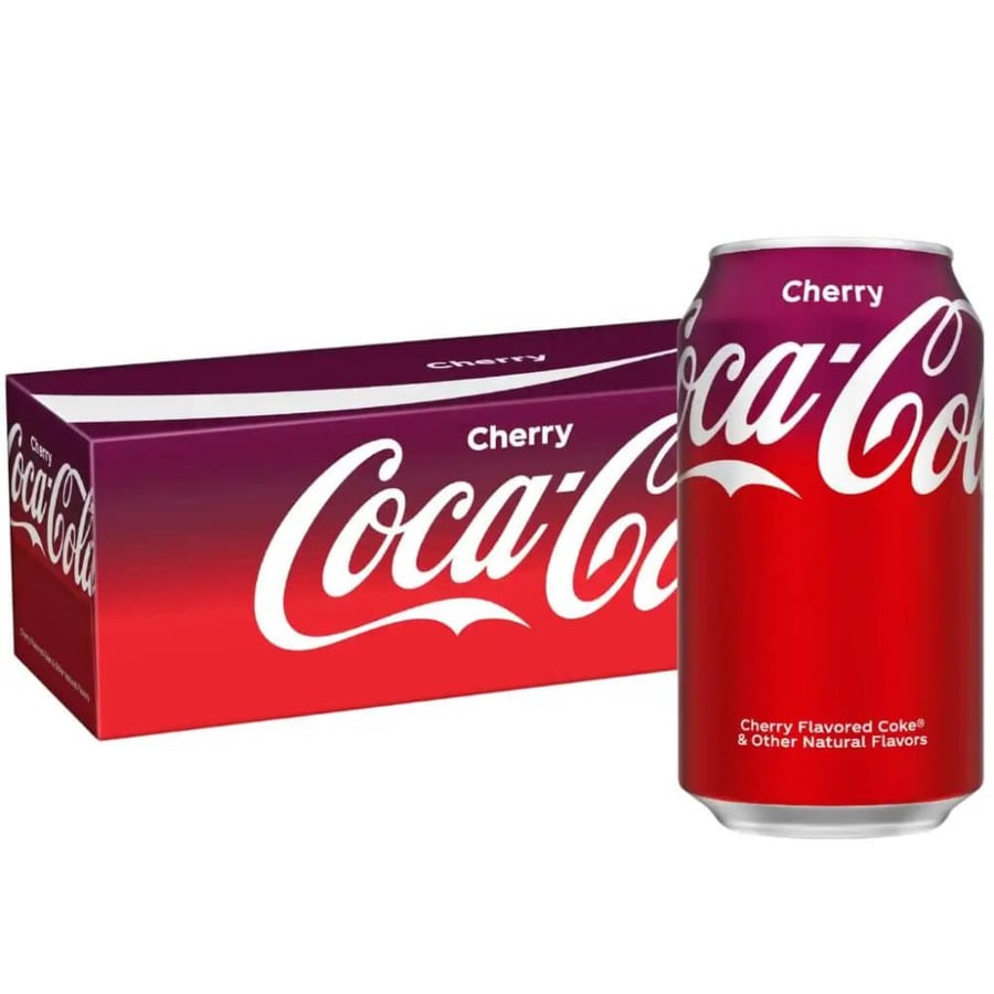 كوكاكولا بنكهة الكرز 355 مل Coca-Cola Cherry Soda 355ml