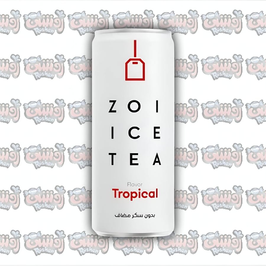 شاي مثلج ZOI بنكهة الفواكه الاستوائية - روشن سويت
