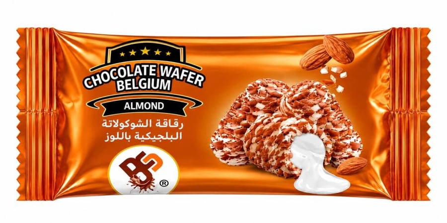 ويفر بي إس بالشوكولاتة بالحليب ونكهة اللوز - روشن سويت