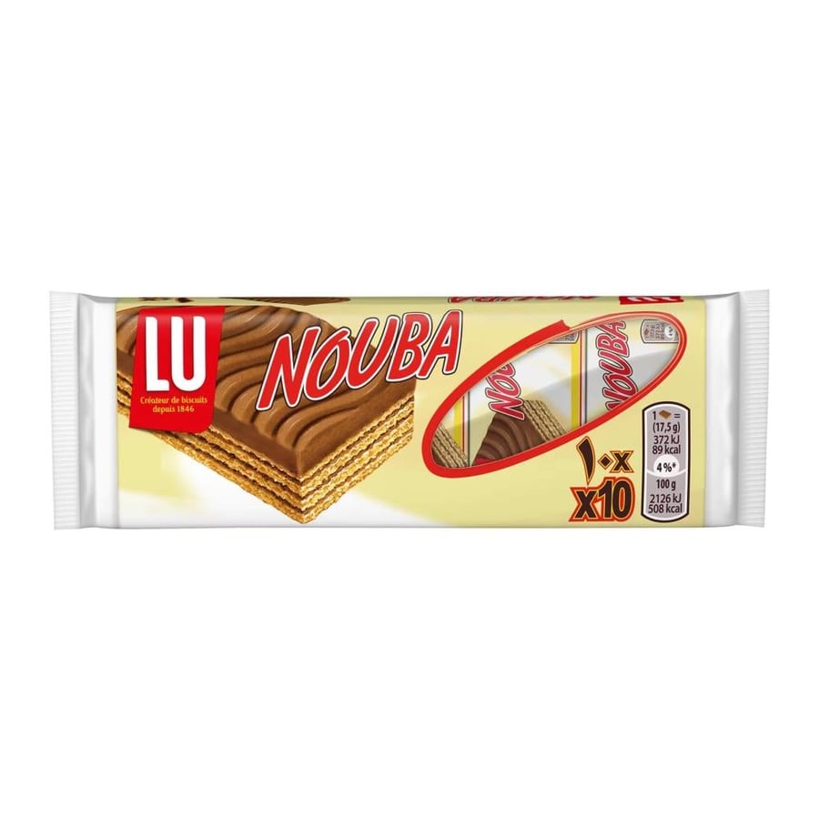LU Nouba Chocolate Wafer 10 Pcs - روشن سويت