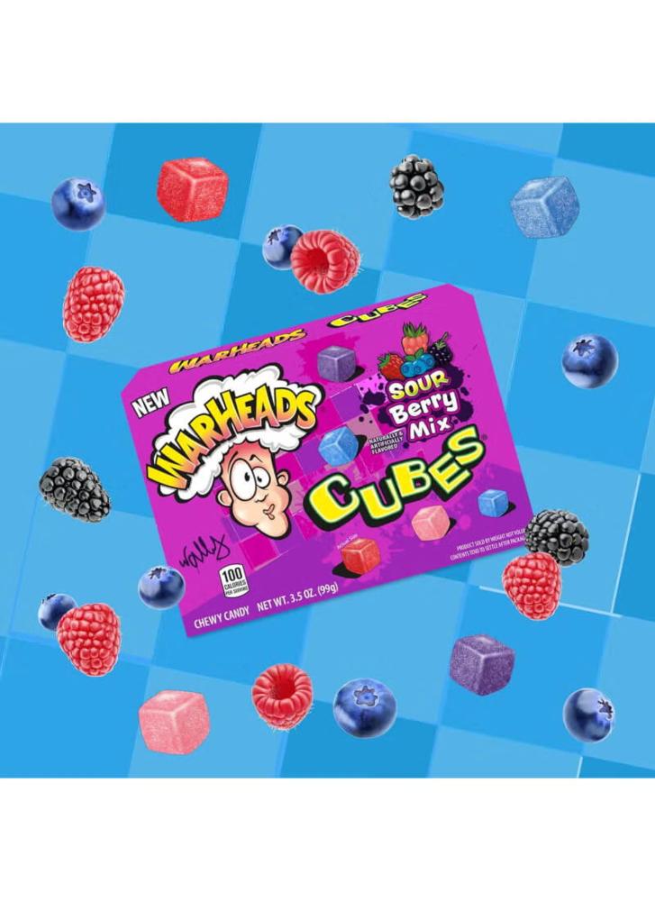 Sour berry cubes candy - روشن سويت