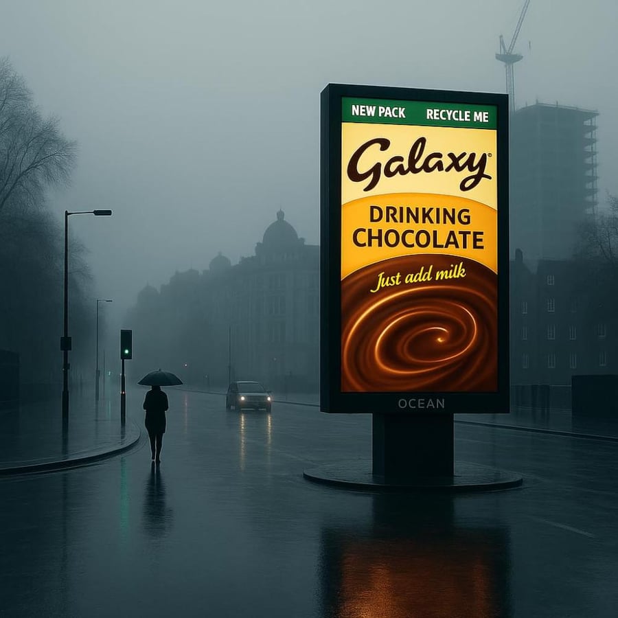 Chocolate drink powder Galaxy - روشن سويت