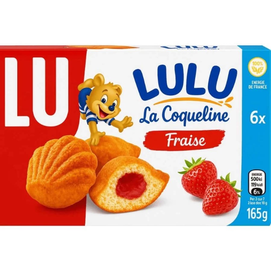 LU Coqueline Strawberry 165g - روشن سويت