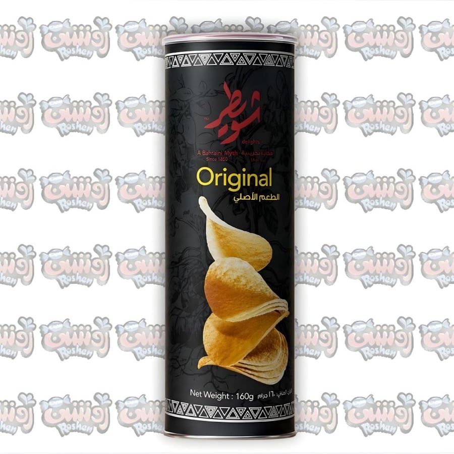 شيبس شويطر الأصلي 160 جم - روشن سويت
