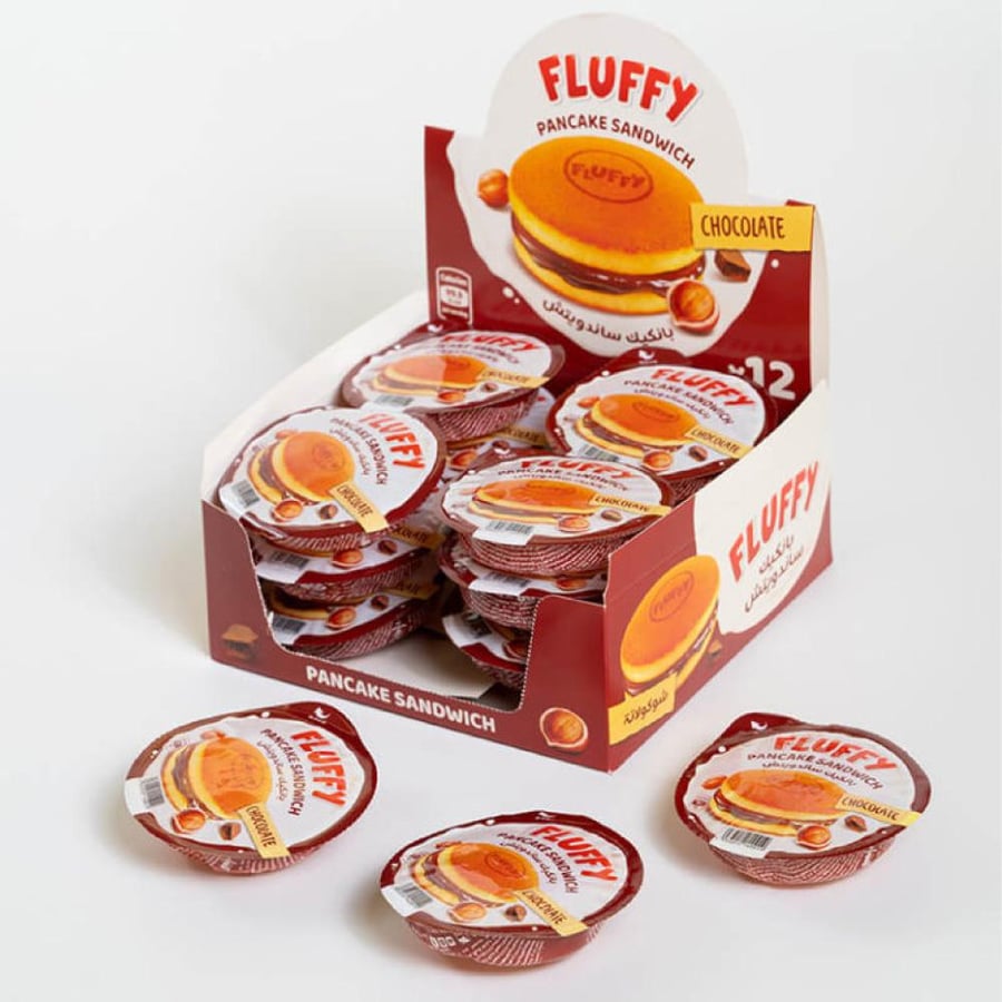 Fluffy Pancake Sandwich Chocolate pack - روشن سويت