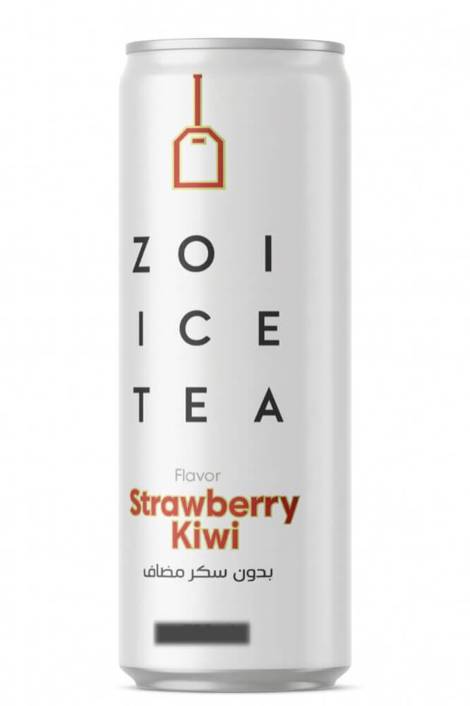 ZOI Strawberry Kiwi Iced Tea - روشن سويت