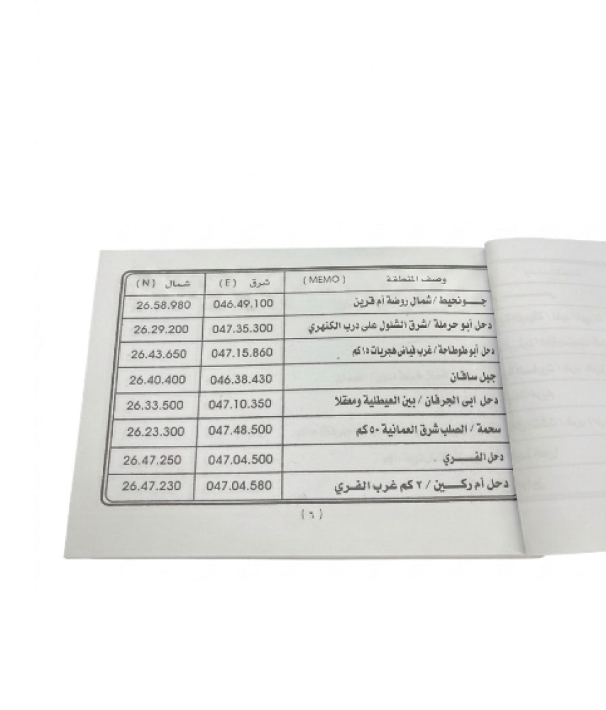 كتاب احداثيات المملكة PDF