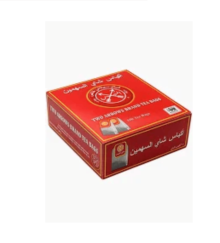 شاي السهمين احمر خيط 100 كيس