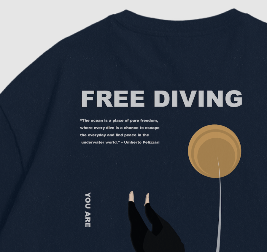 Free-Diving Oversized T-shirt