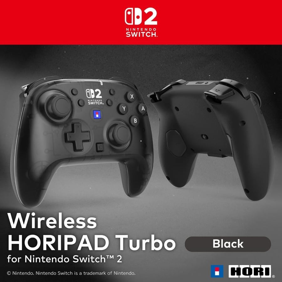 Wireless HORIPAD Turbo (Black) for Nintendo Switch 2