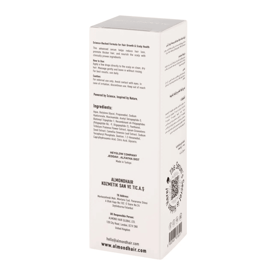 AlmondHair RootBioTec™ Serum – Fuller, Thicker & Healthier Hair for Men 50ml