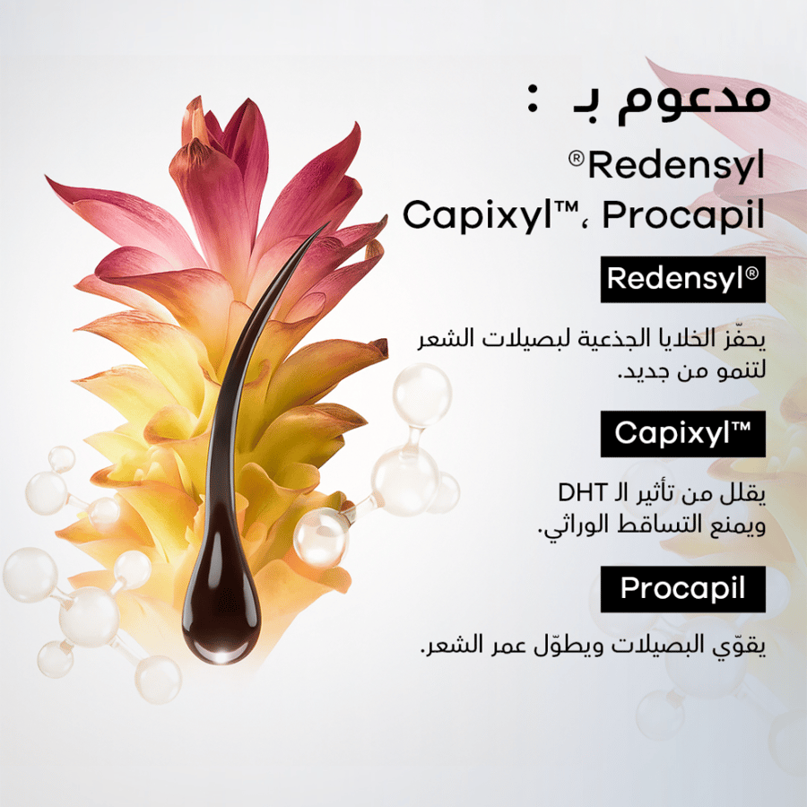 مجموعة سيروم روت بايوتيك لتكثيف الشعر للرجال - ٣ عبوات