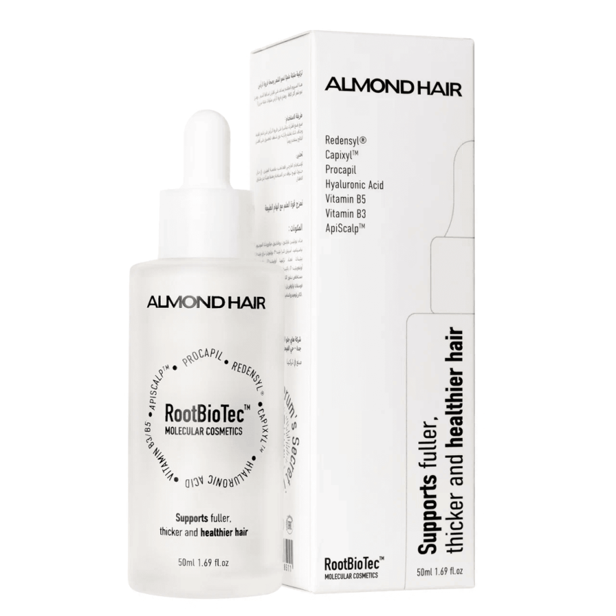 AlmondHair RootBioTec™ Serum – Fuller, Thicker & Healthier Hair for Men 50ml