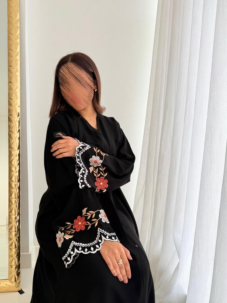 عباية ورود