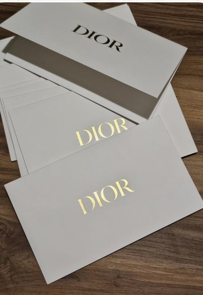 Golden Dior card