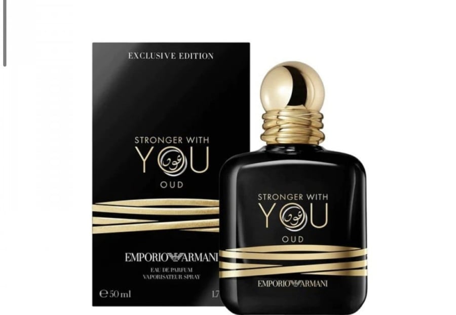 عطر ارماني سترونجر ويذ يو عود او دو بارفيوم