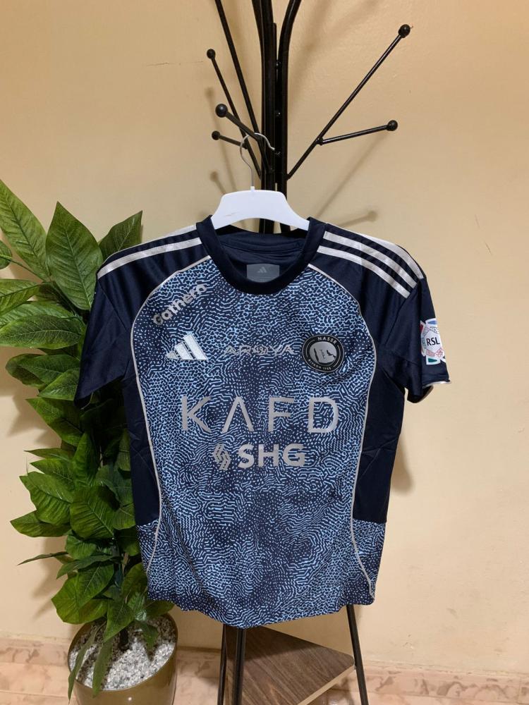 Al-Nasr navy blue T-shirt 2026 - Al-Nasr navy blue set 2026
