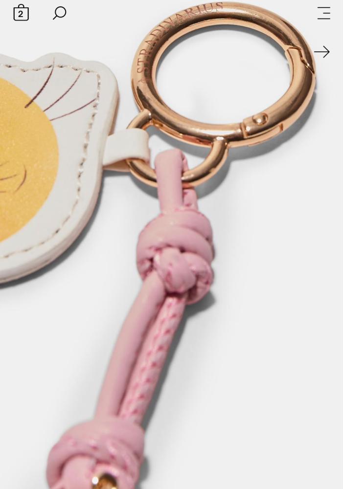 حلية تويتي الجلدية – Tweety Keychain Charm