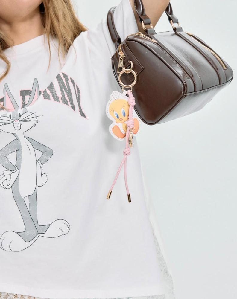 حلية تويتي الجلدية – Tweety Keychain Charm