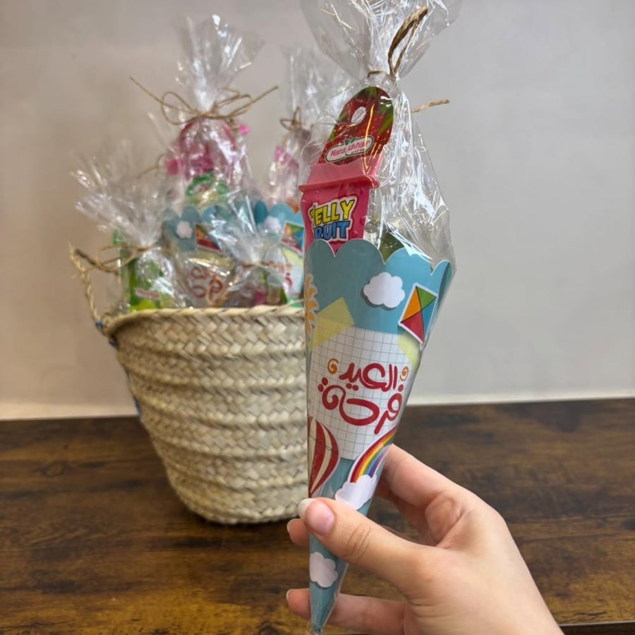 Eid distributions ice cream cones with packaging 12 pieces