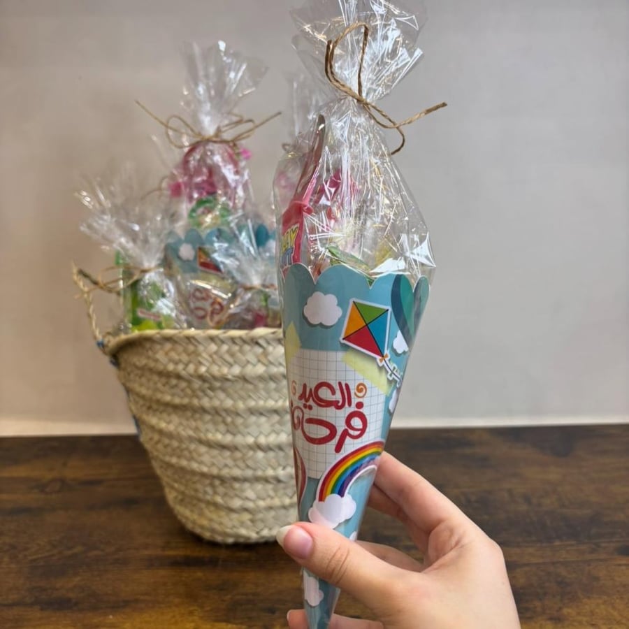 Eid distributions ice cream cones with packaging 12 pieces