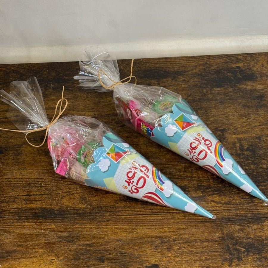 Eid distributions ice cream cones with packaging 12 pieces