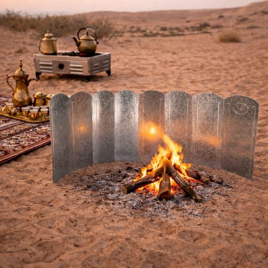 ذراية نار أبو 6 درفات طول 40 سم