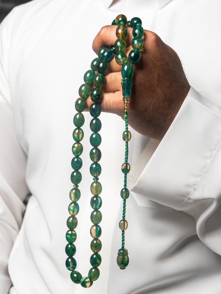 مسباح فاتوران أخضر زمردي – عقود