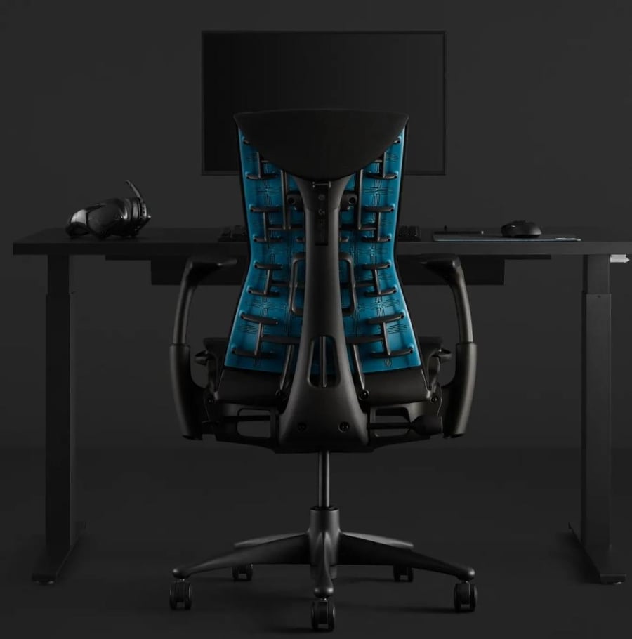 Herman miller Embody gaming logitech هيرمان ميلر امبودي قيمنق لوجي تيك
