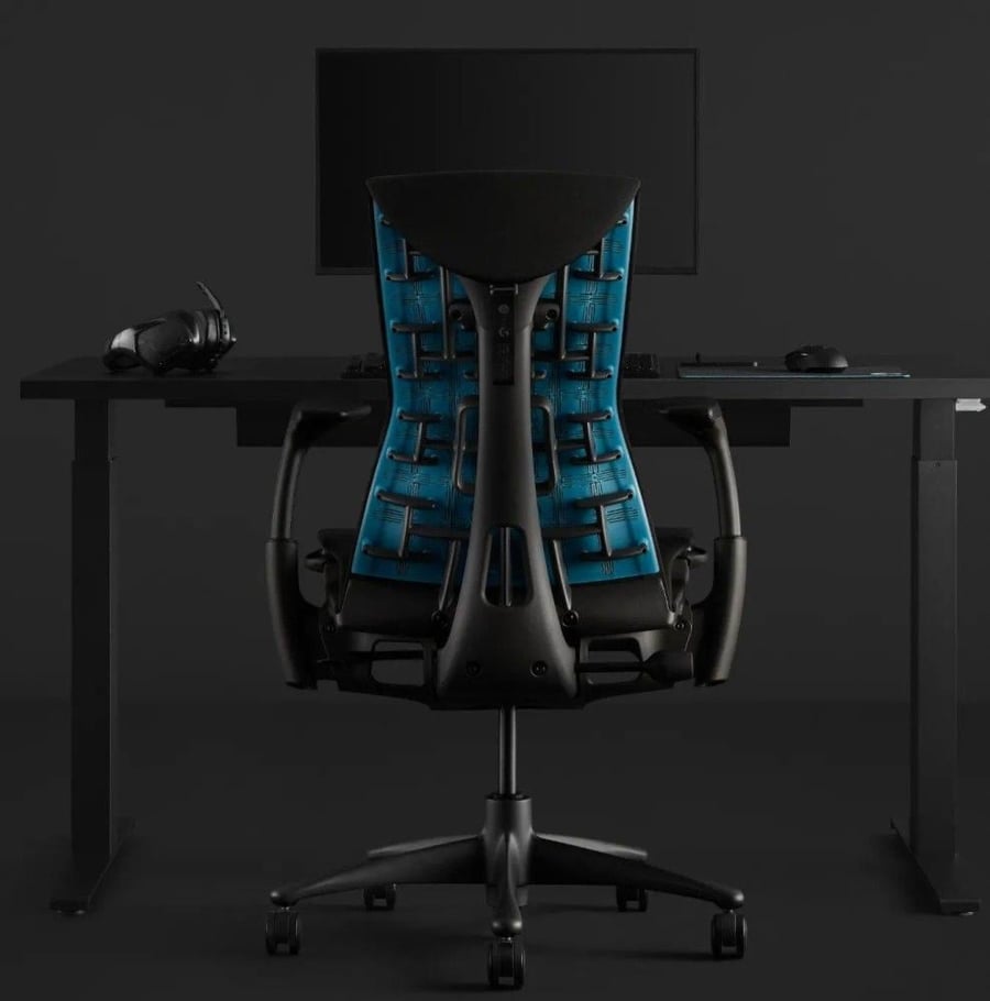 Herman miller Embody gaming logitech هيرمان ميلر امبودي قيمنق لوجي تيك