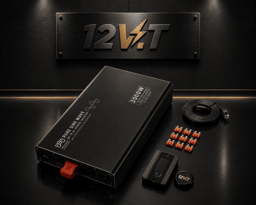 محول كهرباء بيور من 12V الى 220V من تجهيز المركبة