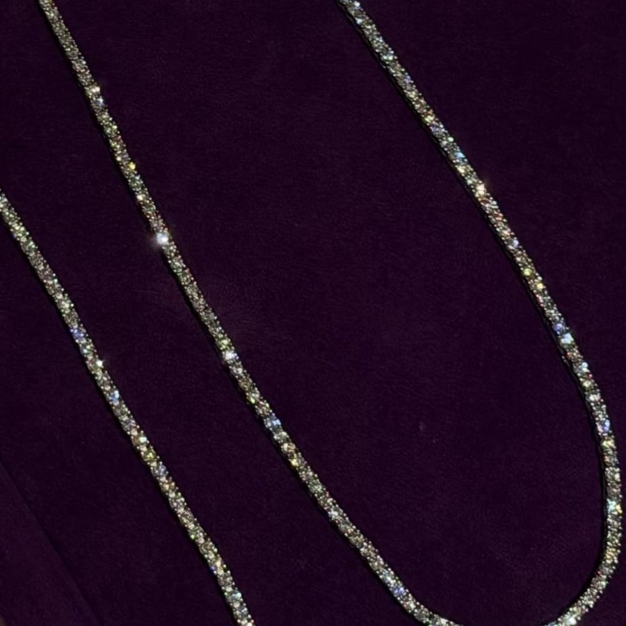 Tennis Moissanite سوار تنس بالموزنايت
