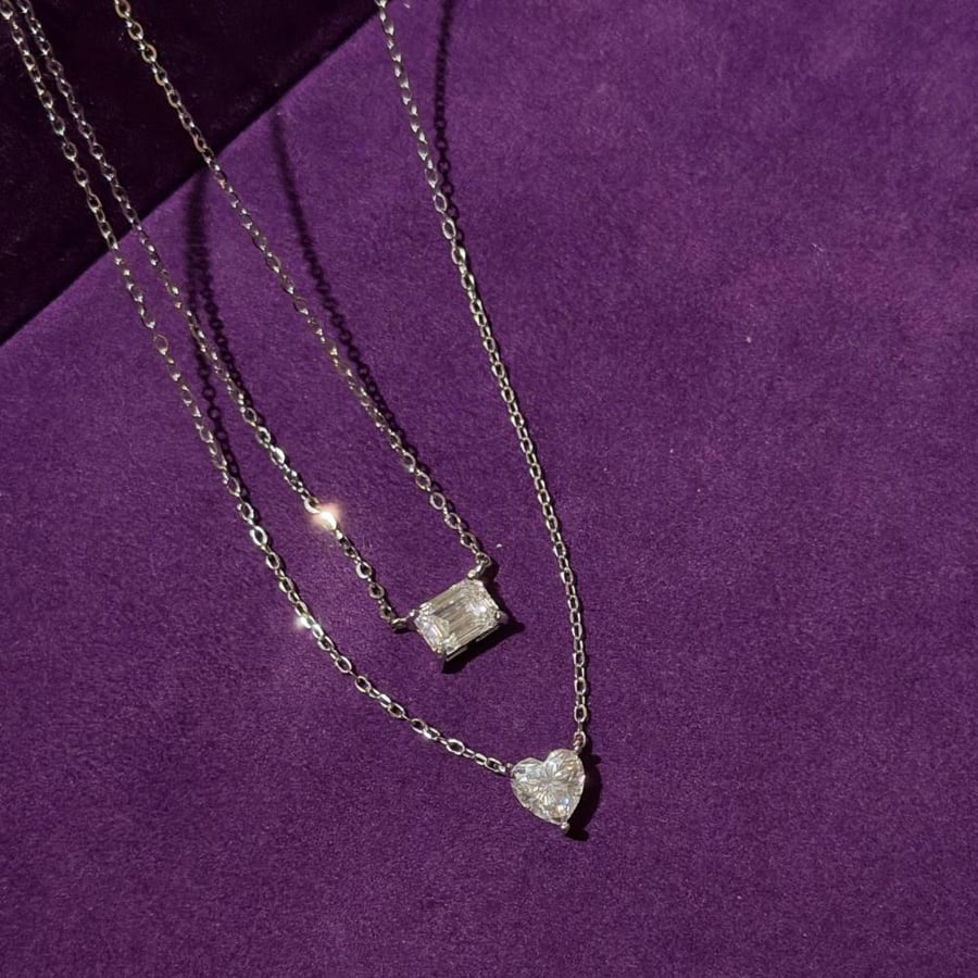 Heart of Blingy Necklace سلسال قلب